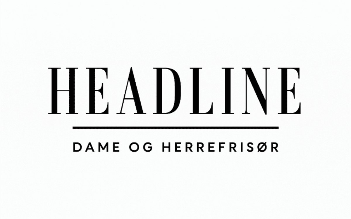 Logoen til Headline — dame- og herrefrisør
